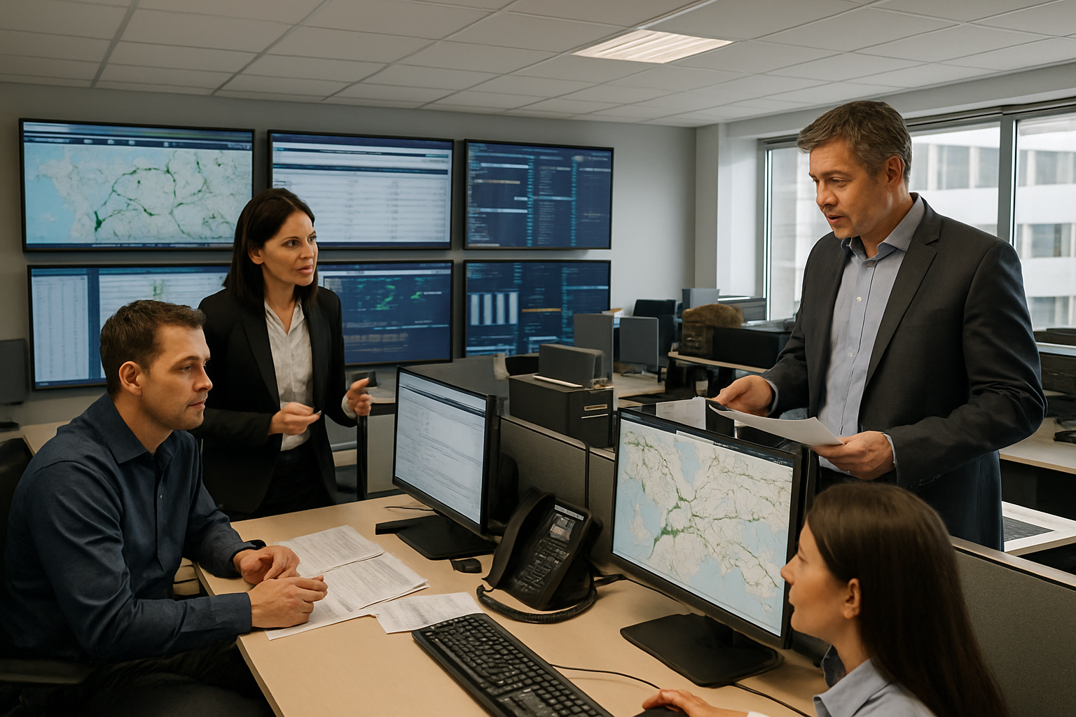 Workflow visualization of procurement to delivery integration with teams managing exceptions